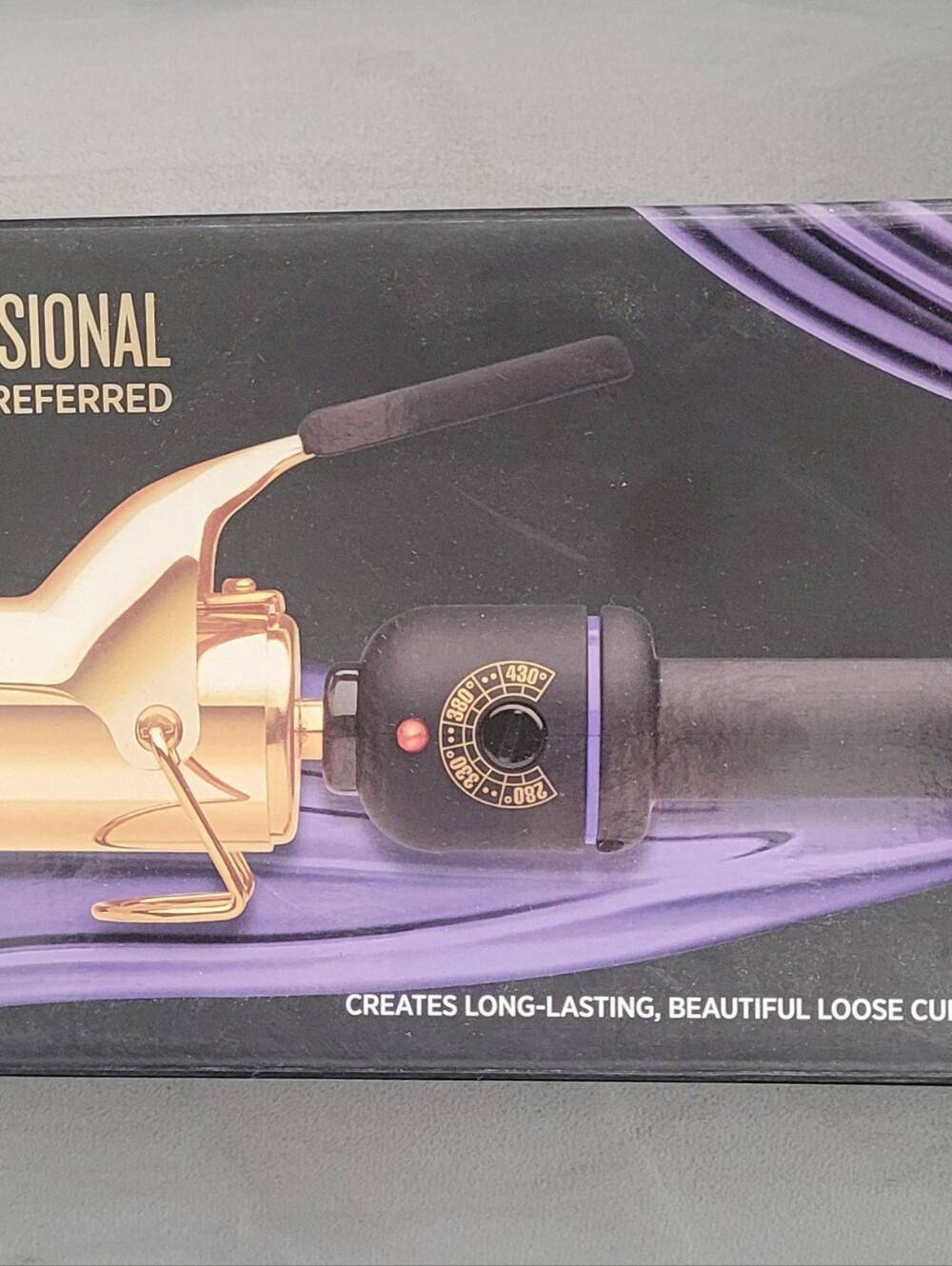 Hot Tool Professional 24K Gold 1 1/2 Curling Wand.